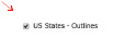 US States-Outlines Layer