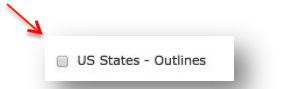 US States-Outlines Layer